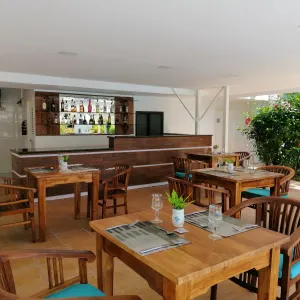 Le Relax Beach Resort in Praslin:  Le Relax Beach Resort Praslin - Restaurant