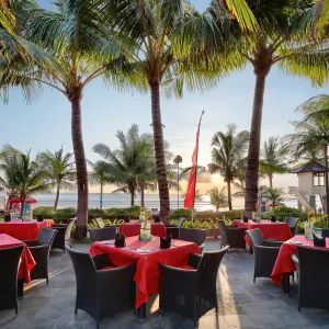 Legian Beach Hotel in Süd-Bali:  Legian Beach Ocean Terrace Restaurant