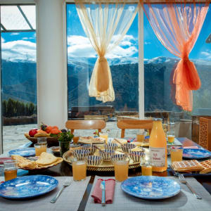 Touda Ecolodge in Atlasgebirge:  Marokko Touda Ecolodge - Restaurant