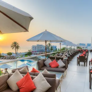 Crowne Plaza Muscat:  Muscat Crowne Plaza Muscat Terrasse 