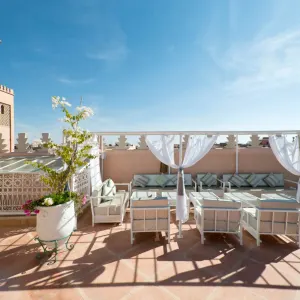 Riad Du Rabbin in Marrakesch:  Riad Du Rabbin Tarrasse