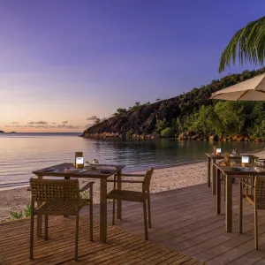 Hotel L`Archipel in Praslin:  Seychellen Hotel L`Archipel La Gigolette