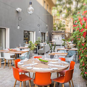 Prima City Hotel in Tel Aviv:  Tel Aviv Prima City Hotel Restaurant Terrasse