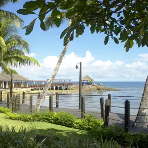 Fisherman´s Cove Resort in Mahé:  Fishermans Cove Beach Front Promenade