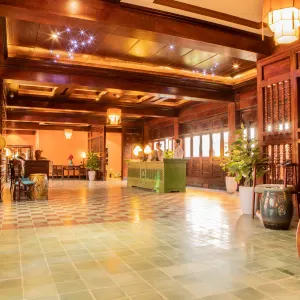 Spatel d’Annam Hotel-Imperial Boutique Spa & Hotel in Hue:  Spatel d Annam Hotel-Imperial Boutique Spa and Hotel Lobby