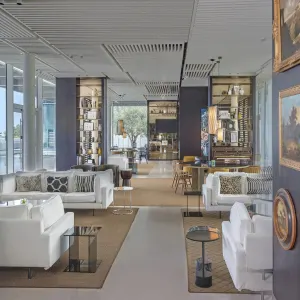 The Oberoi Beach Resort, Al Zorah in Ajman:  The Oberoi Beach Resort - Bücherei