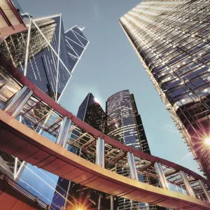 Hong Kong Stopover: Hong Kong Modern Office Buidlings