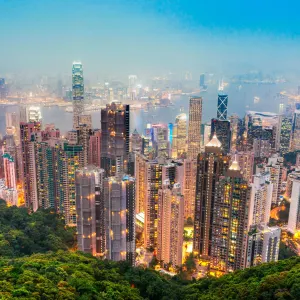 Hong Kong Stopover mit Macau: Hong Kong Skyline Victoria Peak