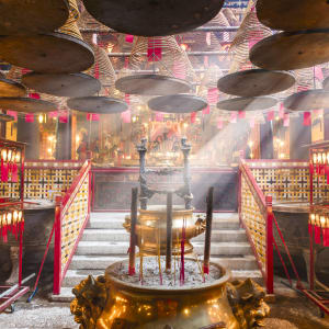 Hong Kong Stopover mit Macau: Hong Kong Tempel Man Mo Tempel