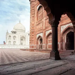 Stadtrundfahrt Agra: Indien Agra Taj Mahal