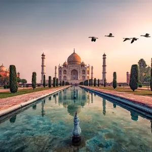 Tempel & Tierwelt Nordindiens ab Delhi: Indien Agra Taj Mahal