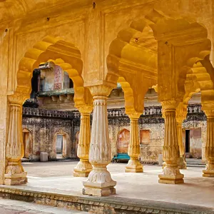 Heritage Reise Nordindien ab Delhi: Indien Jaipur Amber Fort