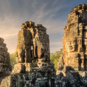 Klassisches Kambodscha ab Phnom Penh: Kambodscha Angkor Bayon Tempel