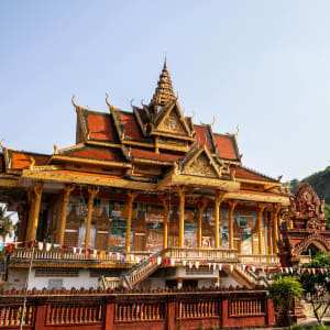 Kambodscha mal anders ab Siem Reap: Kambodscha Battambang Phnom Sampow Pagode