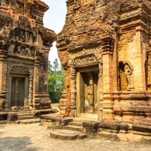 Roluos Gruppe, DE, Halbtägig in Siem Reap: Kambodscha Roluos Gruppe Preah Ko Temple