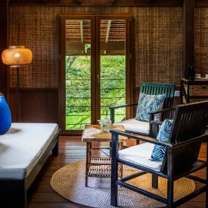 Farmhouse Smiling Gecko Sozialprojekt PNH-PNH ab Phnom Penh: Kambodscha Smiling Gecko Farmhouse Deluxe Khmer Bungalow