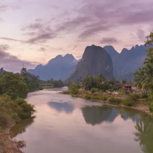 Laos mal anders ab Vientiane: Laos Nam Song Fluss
