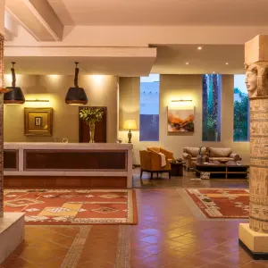 Le Berbère Palace in Ouarzazate | Skoura | Dades-Tal:  Marokko Le Berbere Palace Ouarzazate Lobby