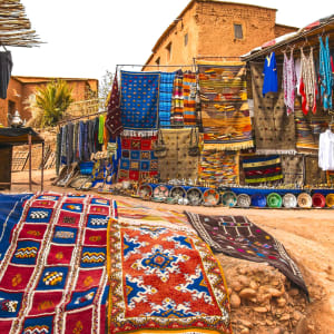 Kurztrip Süden ab Marrakesch: Marokko Ait Benhaddou Souvenirshop