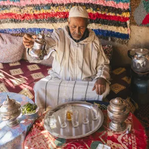 Besuch einer Berberfamilie, DE, Ganztägig in Marrakesch: Marokko Frischer Minztee