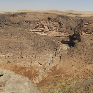 Wandern Taiq Höhle in Salalah: Oman Tayq Sinkhole