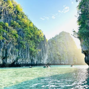 Das Lagunenparadies von El Nido, EN, privat in Palawan: Philippinen El Nido Big Lagoon