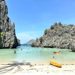 Inselhüpfen rund um El Nido, EN, privat in Palawan: Philippinen El Nido Hidden Beach