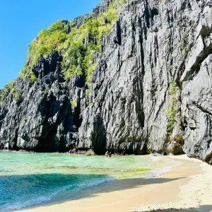 Das Lagunenparadies von El Nido, EN, privat in Palawan: Philippinen El Nido Secret Lagoon 