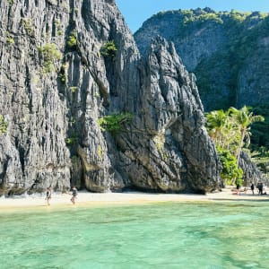 Das Lagunenparadies von El Nido, EN, privat in Palawan: Philippinen El Nido Secret Lagoon 