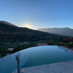 Kasbah La Dame Bija in Atlasgebirge:  Kasbah La Dame Bija - Pool