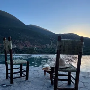 Kasbah La Dame Bija in Atlasgebirge:  Kasbah La Dame Bija - Pool