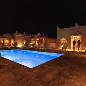 Kasbah Sahara Services in Sahara Wüste | Drâa-Tal:  Kasbah Sahara Services Hotel - Pool