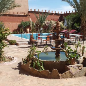 Hotel Tomboctou Tinghir in Ouarzazate | Skoura | Dades-Tal:  Marokko Hotel Tombouctou Tinerhir - Pool