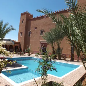 Hotel Tomboctou Tinghir in Ouarzazate | Skoura | Dades-Tal:  Marokko Hotel Tombouctou Tinerhir - Pool