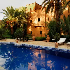 Kasbah Azul in Sahara Wüste | Drâa-Tal:  Marokko Kasbah Azul