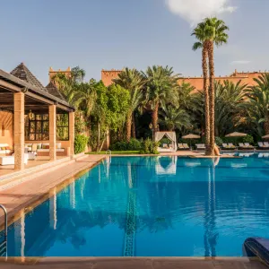 Le Berbère Palace in Ouarzazate | Skoura | Dades-Tal:  Marokko Le Berbere Palace Ouarzazate Pool