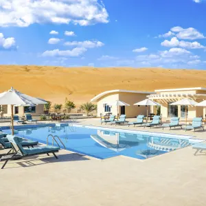 Arabian Nights Resort & Spa in Wüste:  Oman Arabian Nights Resort and Spa - Pool