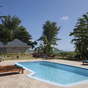 Cote d'Or Footprints in Praslin:  Praslin Cote dOr Footprints Pool