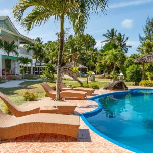 L´Habitation Cerf Island Hotel in Outer Islands:  Seychellen L Habitation Cerf Island Pool