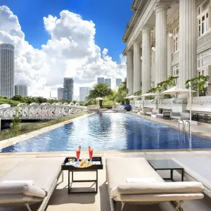 The Fullerton Hotel in Singapur:  Singapur The Fullerton Hotel Pool