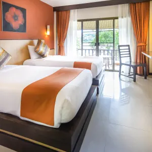 Chiangkhong Teak Garden Riverfront Hotel in Goldenes Dreieck:  Chiangkhong Teak Garden Riverfront Hotel Standard River View Bungalow