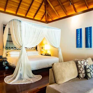 Labriz Silhouette Seychelles in Outer Islands:  Hilton Seychelles Labriz - Deluxe Beachfront Villa