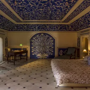 Royal Heritage Haveli in Jaipur & Umgebung:  Indien Jaipur Royal Heritage Haveli Wohnbeispiel