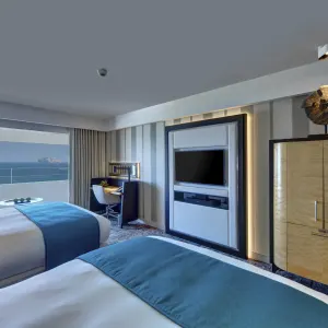 InterContinental Muscat:  InterContinental Muscat Sea View Zimmer