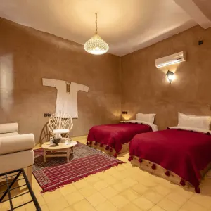 Kasbah Sahara Services in Sahara Wüste | Drâa-Tal:  Kasbah Sahara Services Hotel - Wohnbeispiel