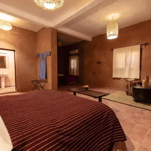 Kasbah Sahara Services in Sahara Wüste | Drâa-Tal:  Kasbah Sahara Services Hotel - Wohnbeispiel