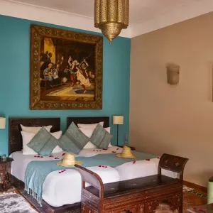 Kasbah Tamadot in Atlasgebirge:  Kasbah Tamadot - Deluxe Zimmer