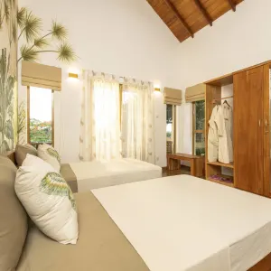 Kur Resort Lanka am See in Westküste:  Kur Bentota Wohnbiespiel