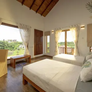 Kur Resort Lanka am See in Westküste:  Kur Bentota Wohnbiespiel