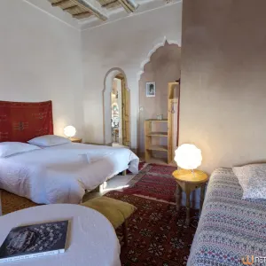 Kasbah Agoulzi in Ouarzazate | Skoura | Dades-Tal:  Marokko Kasbah Agoulzi - Wohnbeispiel